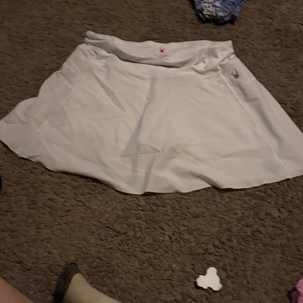 Spyder Classic White Skater Skirt